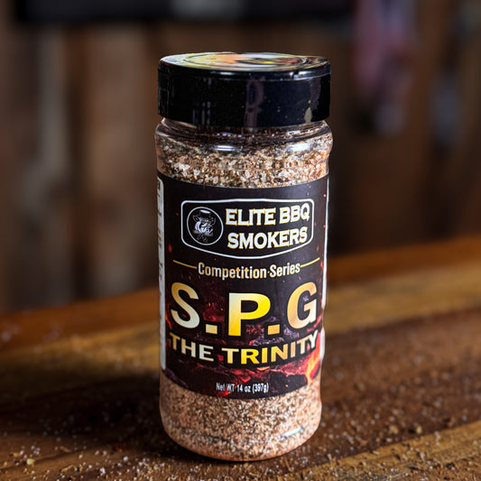 Elite BBQ Smokers SPG Rub – Salt, Pepper & Garlic
