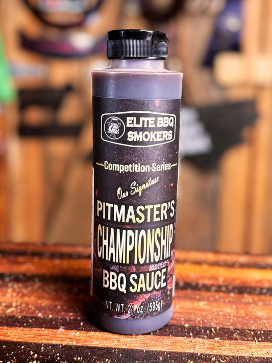 Elite BBQ - Pitmaster's Championship BBQ Sauce