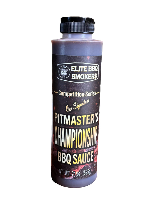 Elite BBQ - Pitmaster's Championship BBQ Sauce